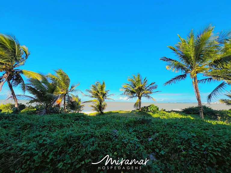 Flat para Casal c/ Varanda Vista Mar - MH