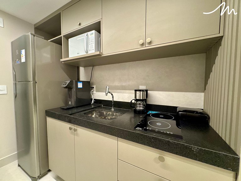 Flat Sofisticado p/ 3 em Cabo Branco-Miramar