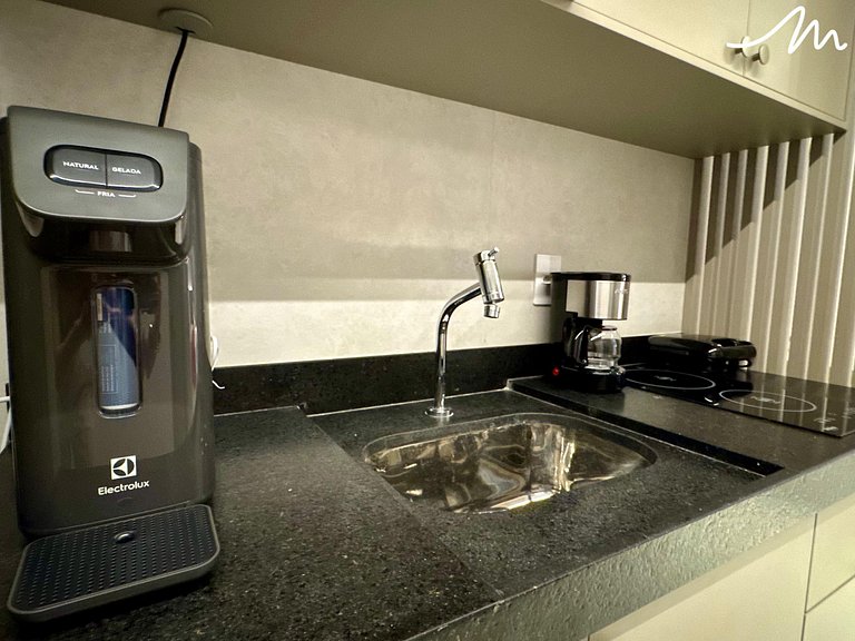 Flat Sofisticado p/ 3 em Cabo Branco-Miramar
