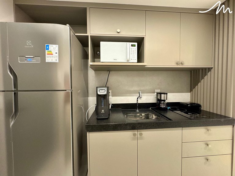 Flat Sofisticado p/ 3 em Cabo Branco-Miramar