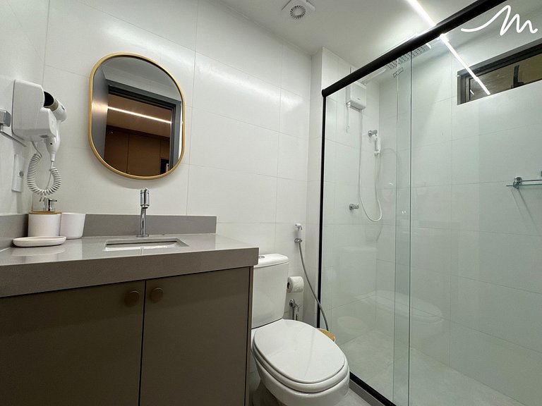 Flat Sofisticado p/ 3 em Cabo Branco-Miramar