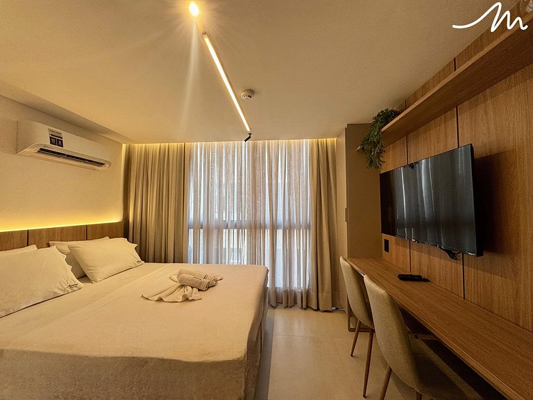 Flat Exclusivo no Alta Marine| Miramar Hospedagens