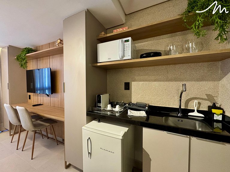 Flat Exclusivo no Alta Marine| Miramar Hospedagens