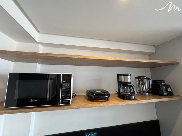 Aconchegante flat no Get By Side (MH)