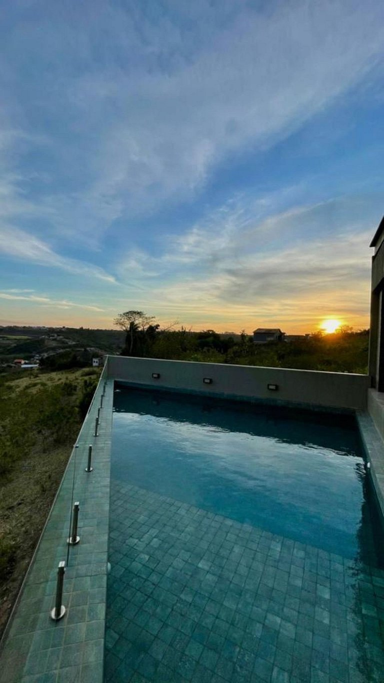 Chalé com vista privilegiada - Bananeiras (MH)