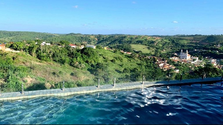 Chalé com vista privilegiada - Bananeiras (MH)