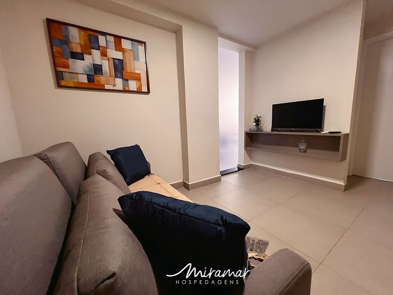Flat com Terraço em Cabo Branco - MH