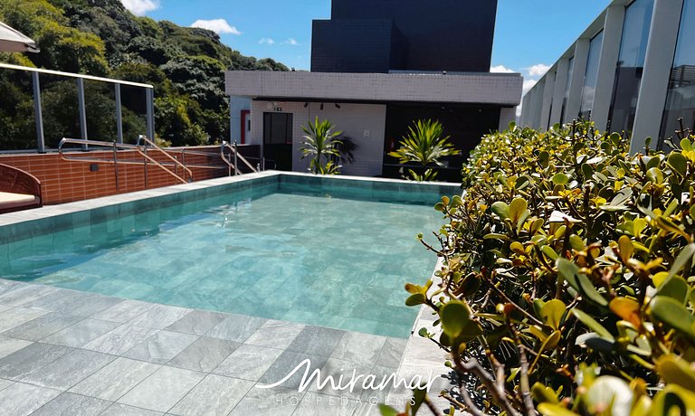 Flat com Terraço em Cabo Branco-Miramar