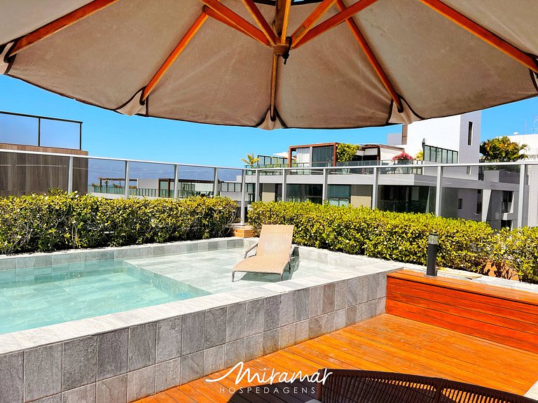 Flat com Terraço em Cabo Branco-Miramar