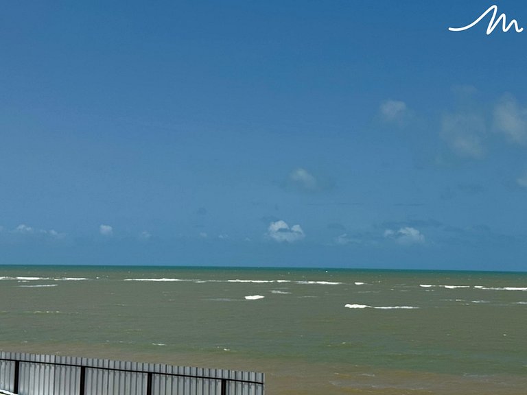 Flat para Casal c/ Varanda Vista Mar - MH
