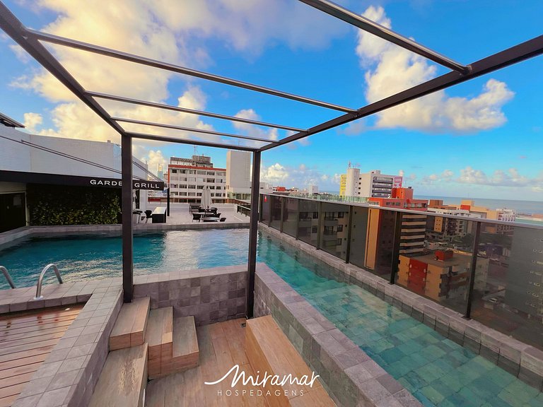 Conforto no Cabo Branco/2 Quartos, Próximo à Praia