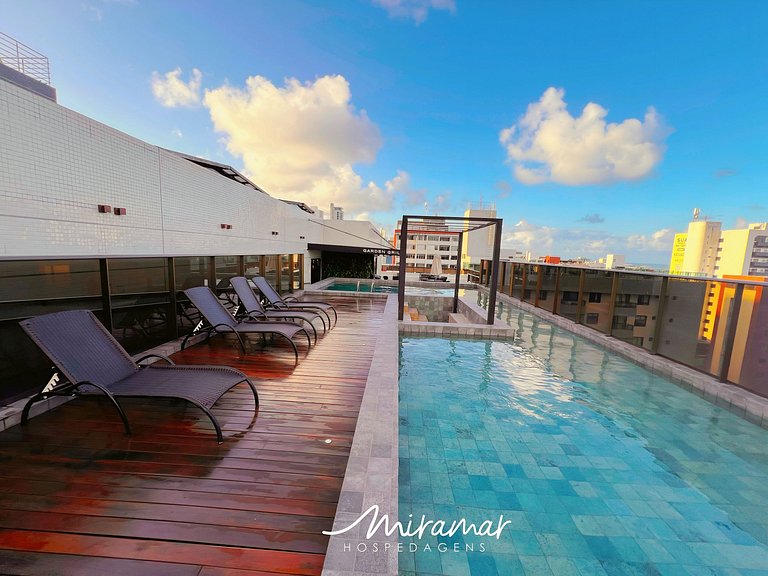 Flat Confortável no Mardisa Design - Miramar