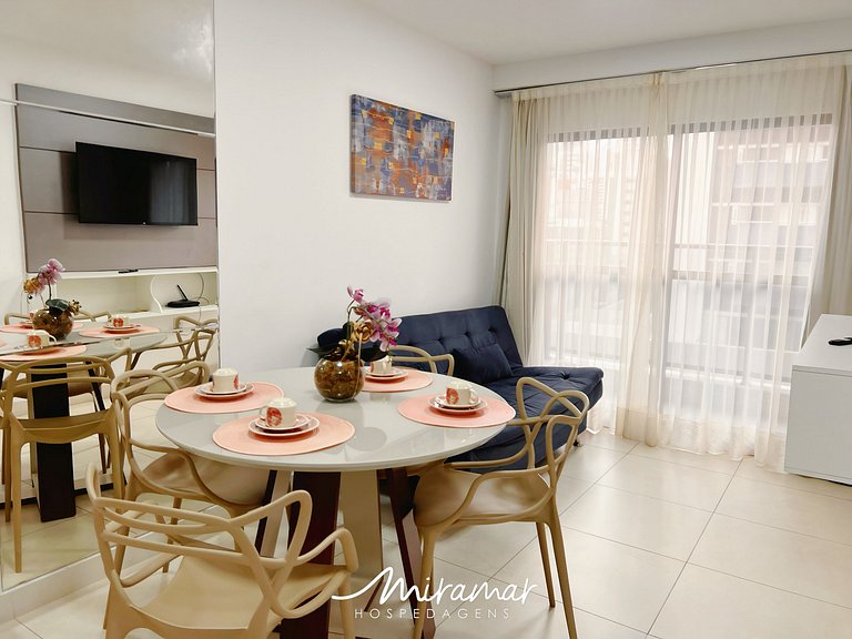 Sensacional Apart de 2 quartos no Buenos Ayres