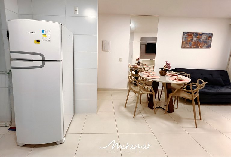 Sensacional Apart de 2 quartos no Buenos Ayres