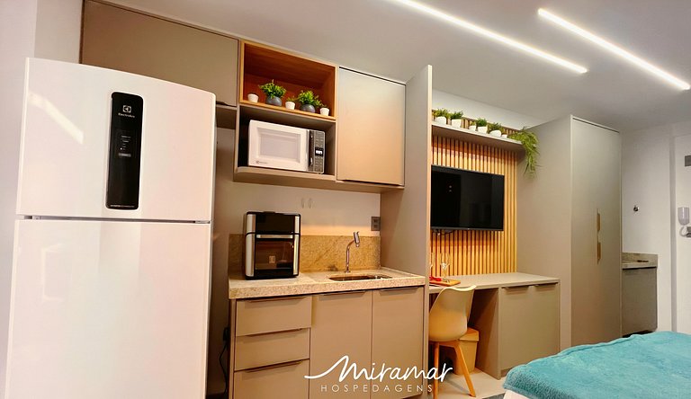 Flat com Terraço Beach Haus – MH