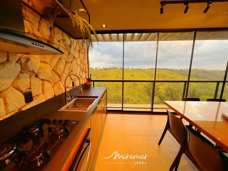 Apart Em Bananeiras com Vista Incrível MH