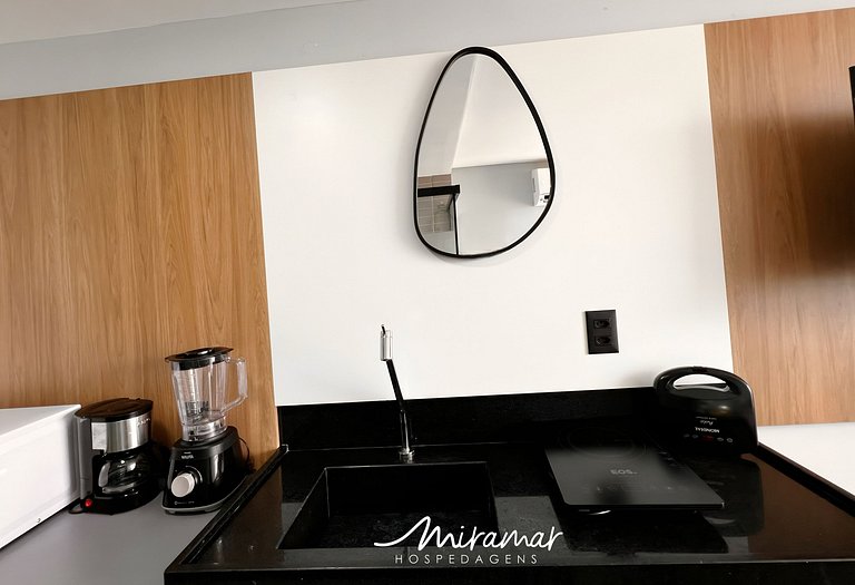 Flat c/Varanda Vista Mar Alta Garden - MH