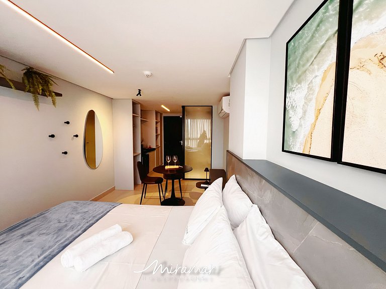 Charmoso Flat no Alta Garden- Miramar Hospedagens