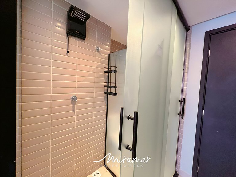 Flat Charmoso com Vista-Mar-Miramar