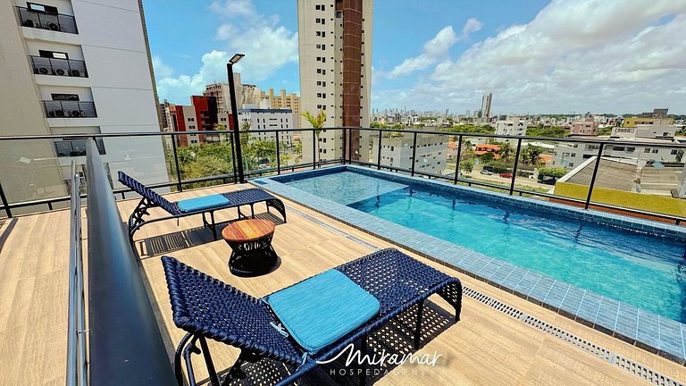 Flat Moderno em Intermares - MH