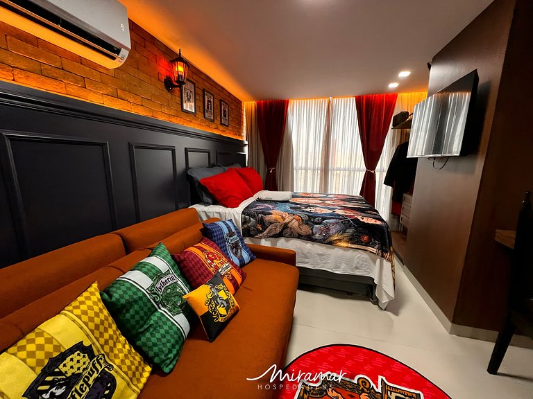 Flat p/4 pessoa com tema: Harry Potter Alta Garden