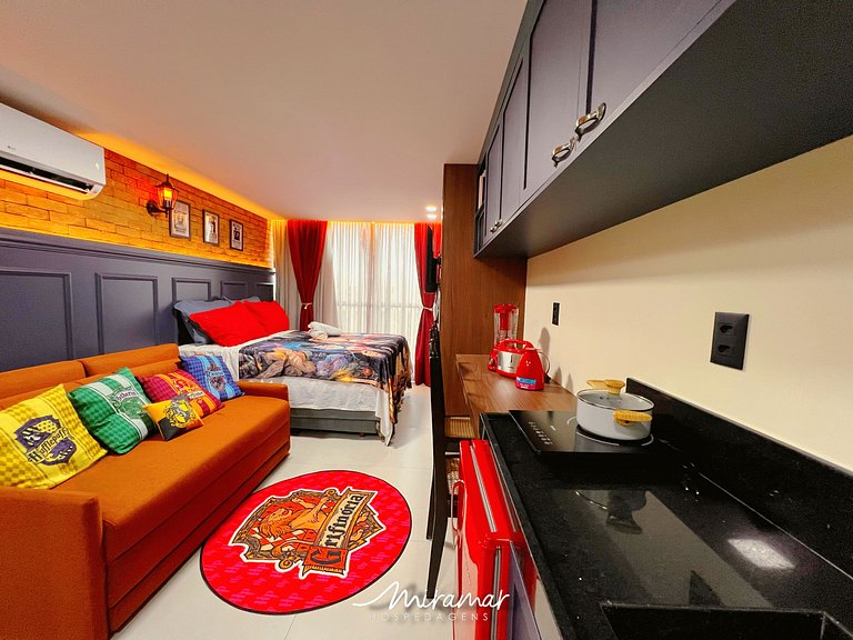 Flat p/4 pessoa com tema: Harry Potter Alta Garden