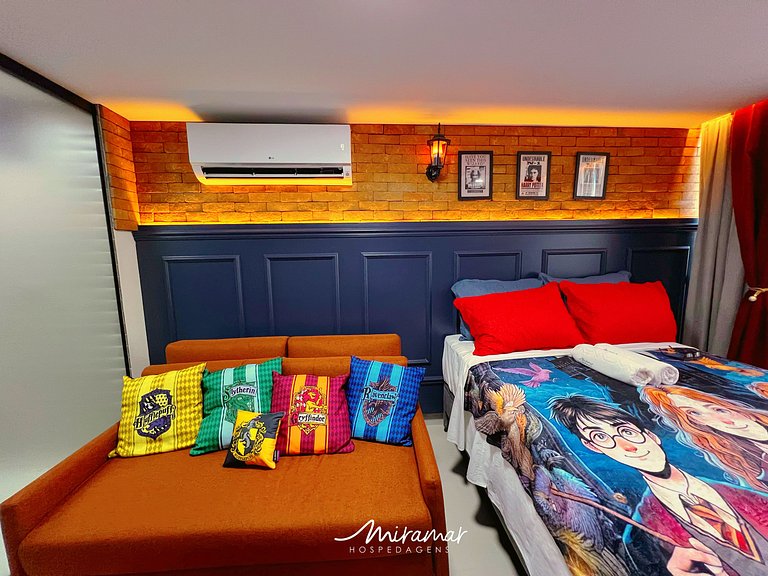 Flat p/4 pessoa com tema: Harry Potter Alta Garden