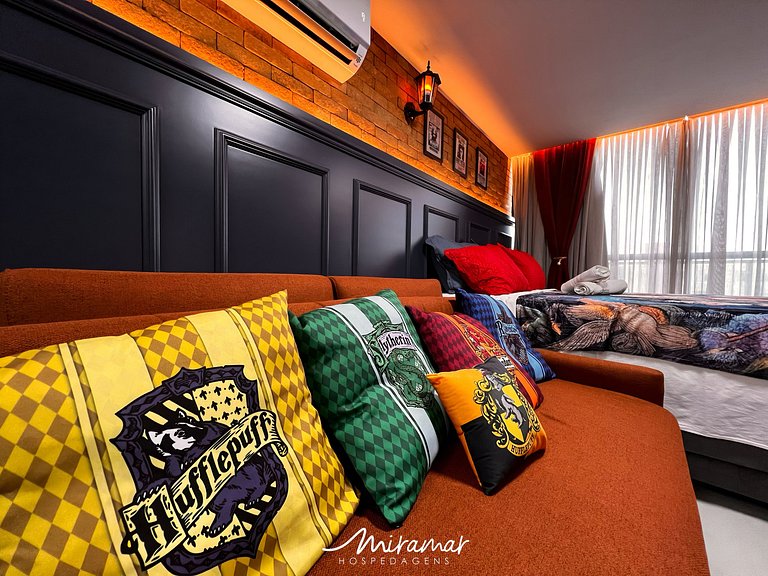 Flat p/4 pessoa com tema: Harry Potter Alta Garden