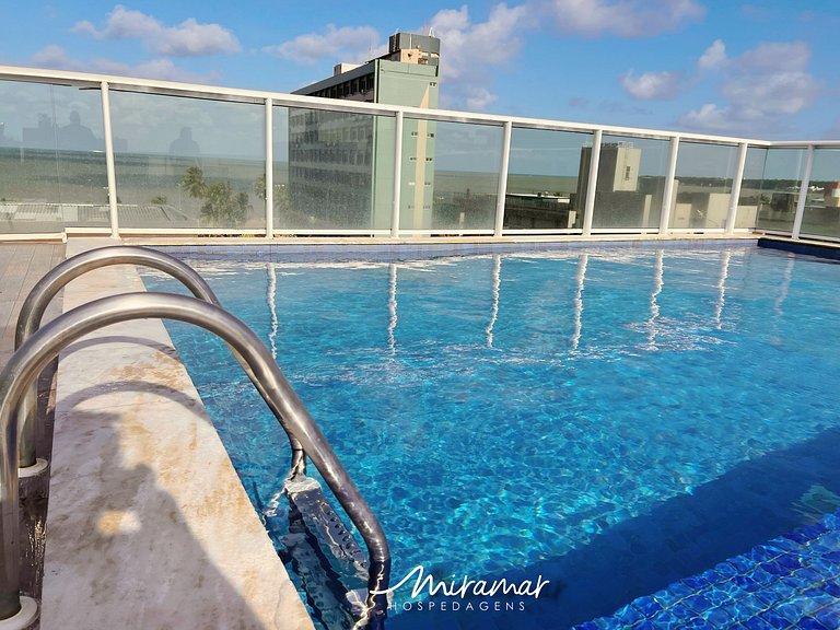 Apart. c/Varanda em Cabo Branco-Miramar