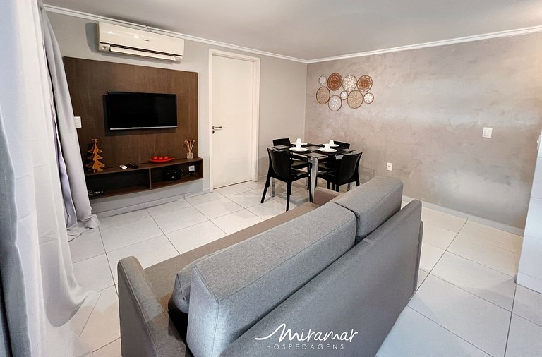 Apart. c/Varanda em Cabo Branco-Miramar