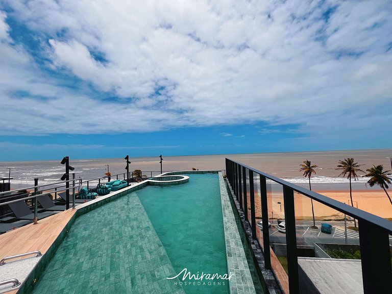 Flat com Varanda P/ 2 Jardim Oceania (MH)