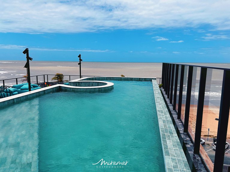 Flat com Varanda P/ 2 Jardim Oceania (MH)