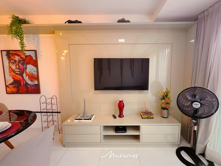 Apart c/ banheira- Jardim Oceania-Miramar