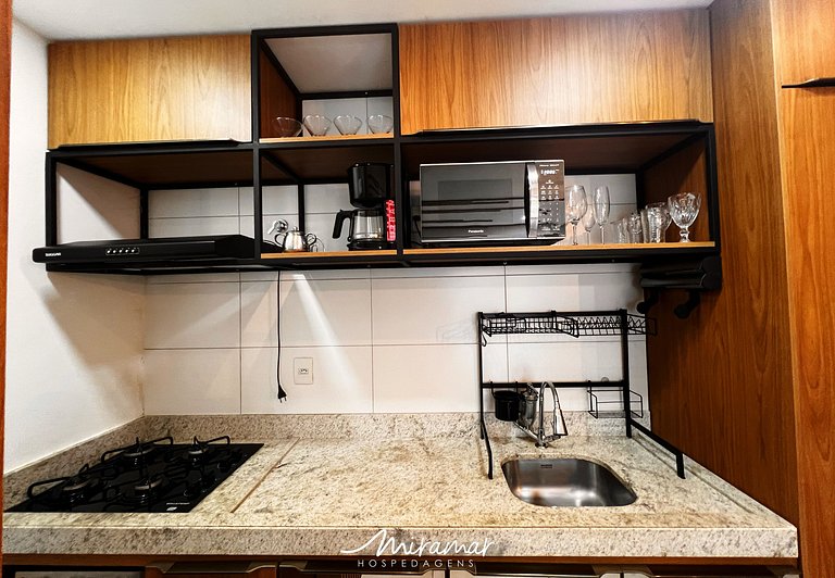 Apart c/ banheira- Jardim Oceania-Miramar