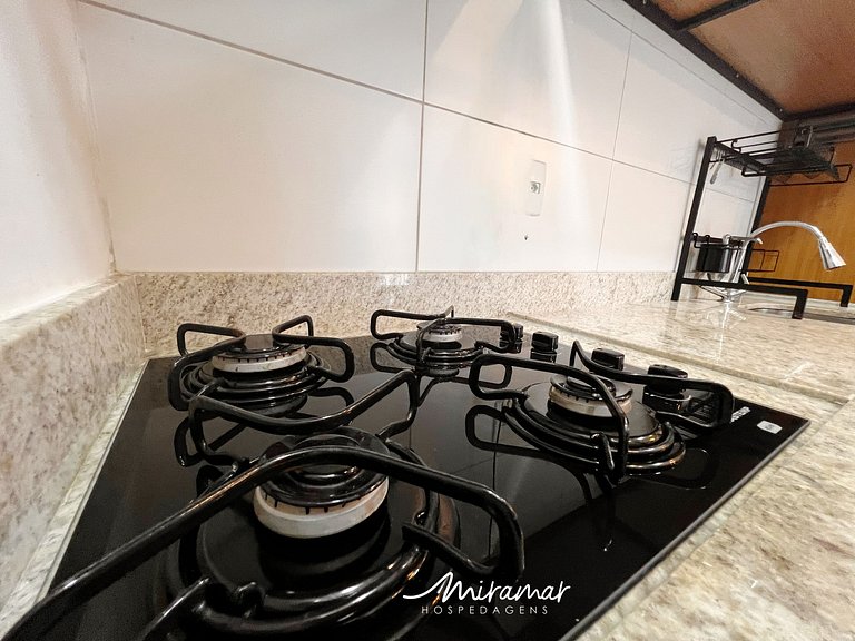 Apart c/ banheira- Jardim Oceania-Miramar