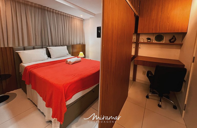 Apart c/ banheira- Jardim Oceania-Miramar