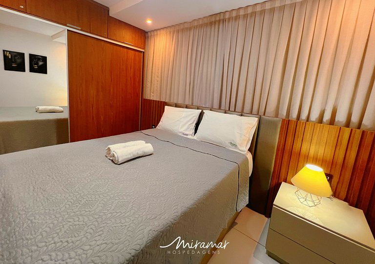 Apart c/ banheira- Jardim Oceania-Miramar