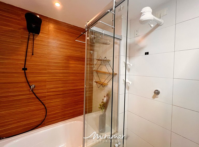 Apart c/ banheira- Jardim Oceania-Miramar