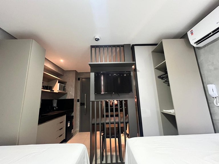 Flat com 2 Camas de Casal no Get One-Miramar