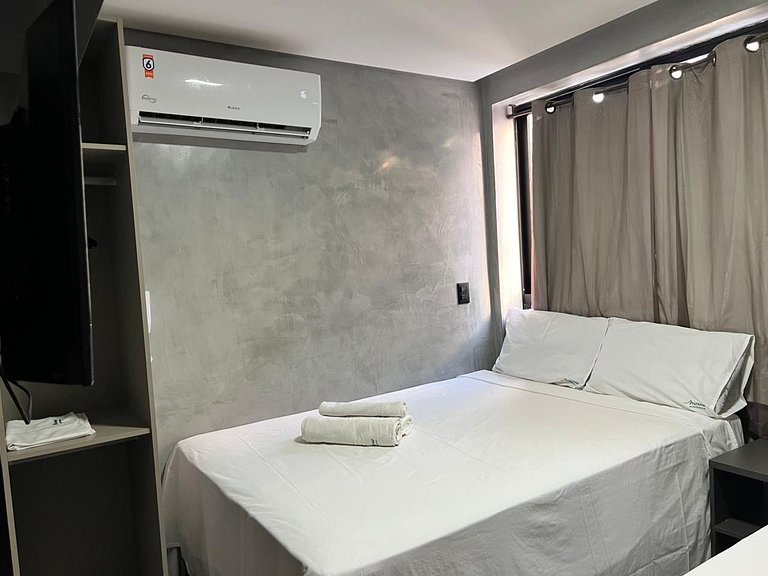 Flat com 2 Camas de Casal no Get One-Miramar