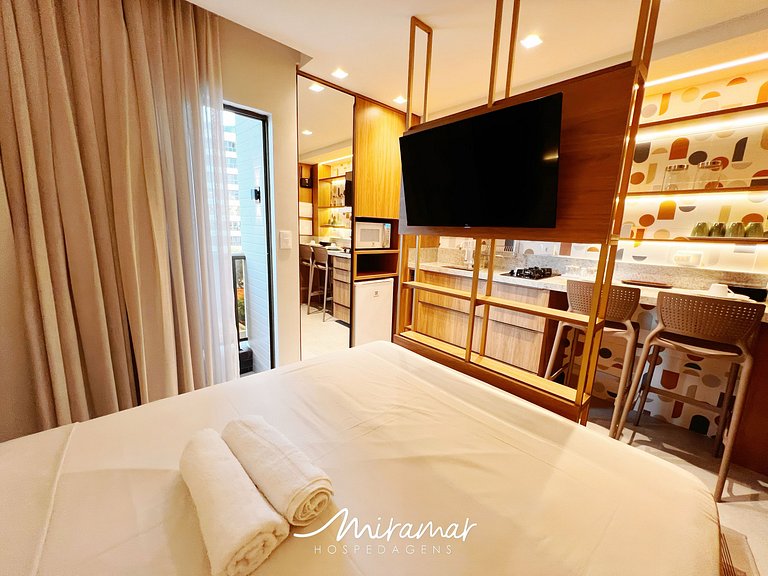 Flat Completo no Stay Jardim Oceania-Miramar