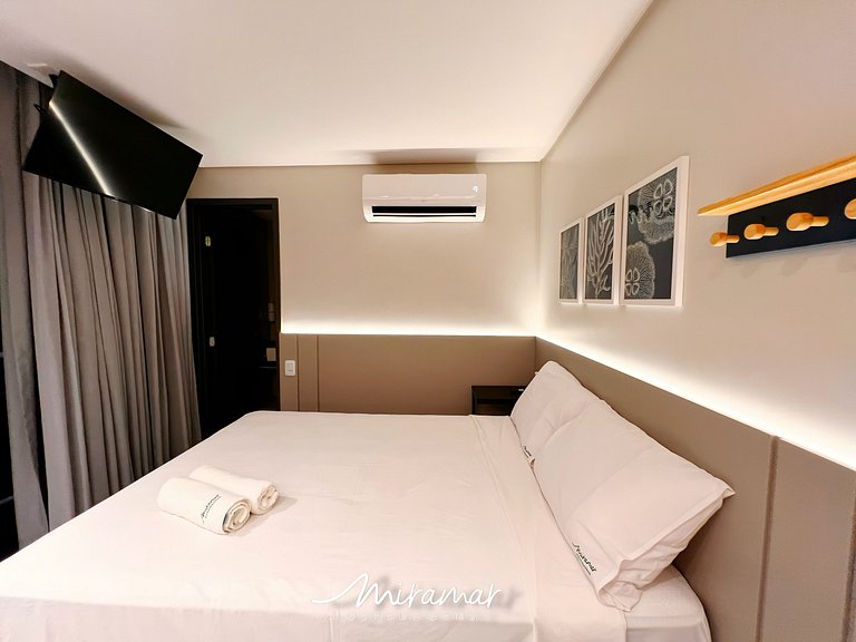 Flat p/ 3 no Stay Jardim Oceania-Miramar