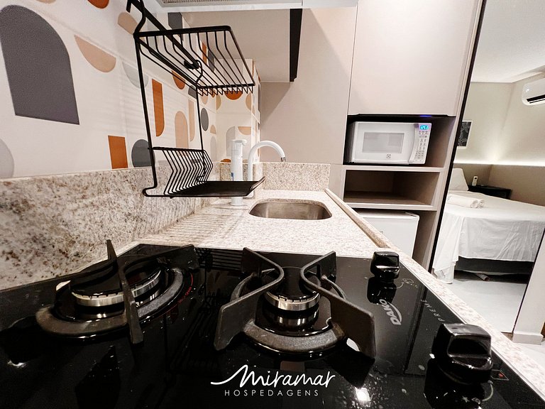 Flat p/ 3 no Stay Jardim Oceania-Miramar