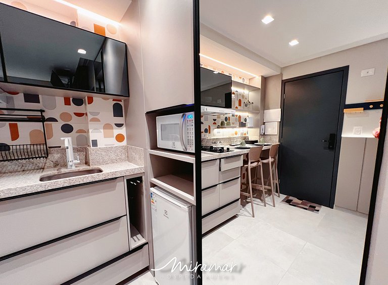 Flat p/ 3 no Stay Jardim Oceania-Miramar