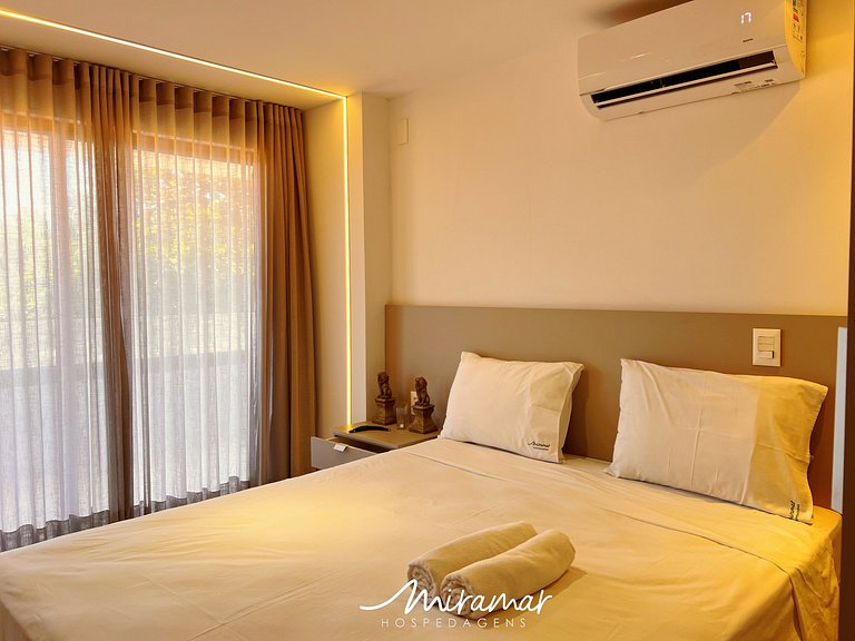 Apart. c/Varanda 2 quartos Jardim Oceania-Miramar