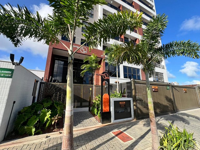 Flat Moderno p/ 3 pessoas em Tambauzinho