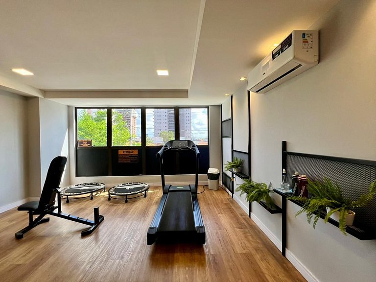 Flat Moderno p/ 4 pessoas em Tambauzinho