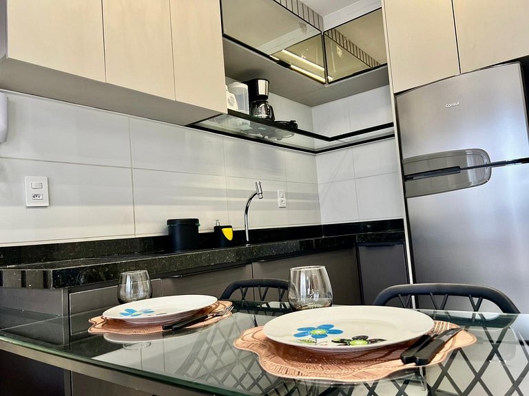 Flat Moderno p/ 3 pessoas em Tambauzinho