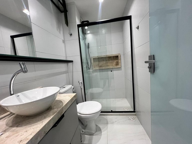 Flat Moderno p/ 4 pessoas em Tambauzinho