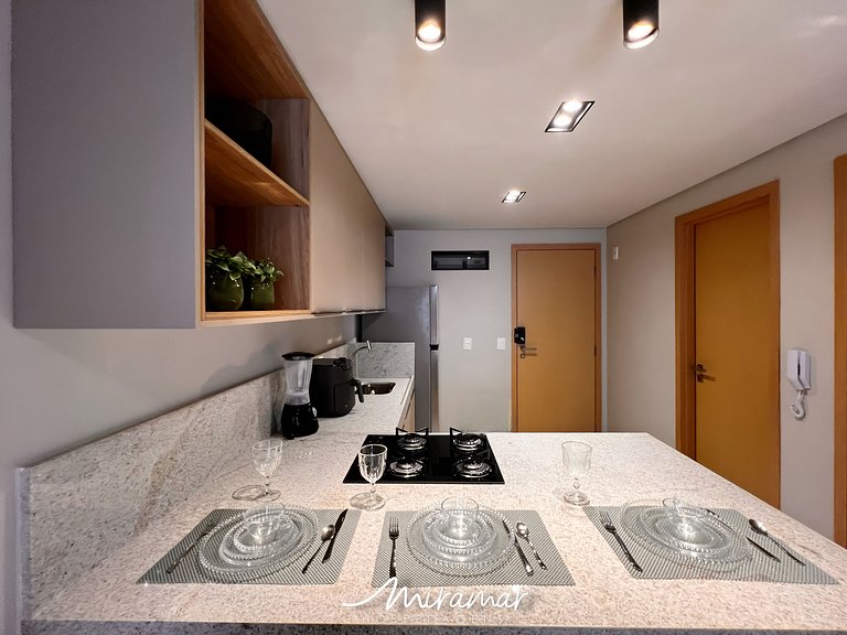 Apartamento aconchegante em Cabo Branco